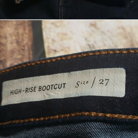 Anthropologie Pilcro and the letterpress high rise boot cut jeans NWOT - Picture 6 of 8
